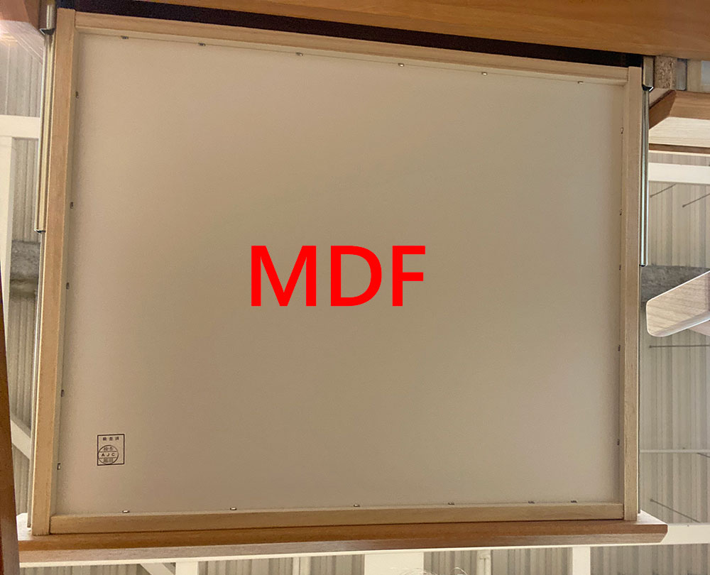 フォースター学習机素材MDF