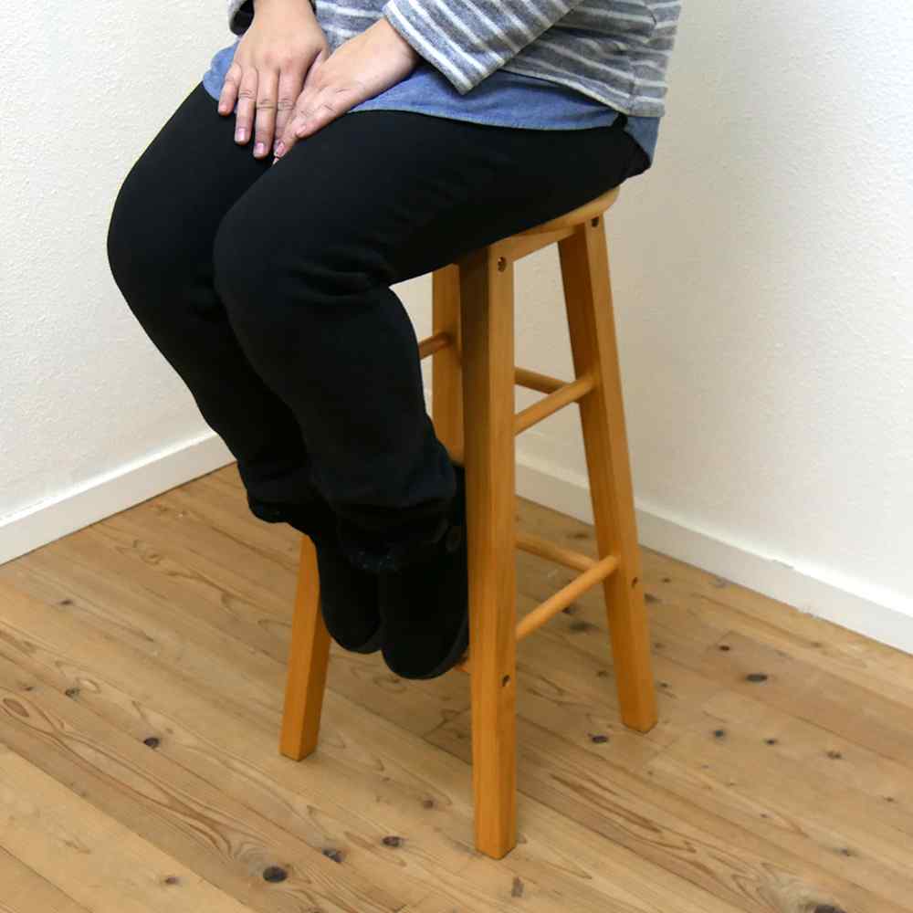 パイン無垢材スツール70cm