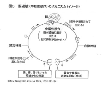化学物質過敏症中枢性感作,