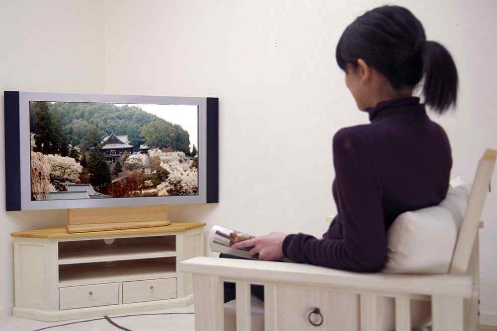 フレンチカントリーローコーナーテレビボードクリスタル取手