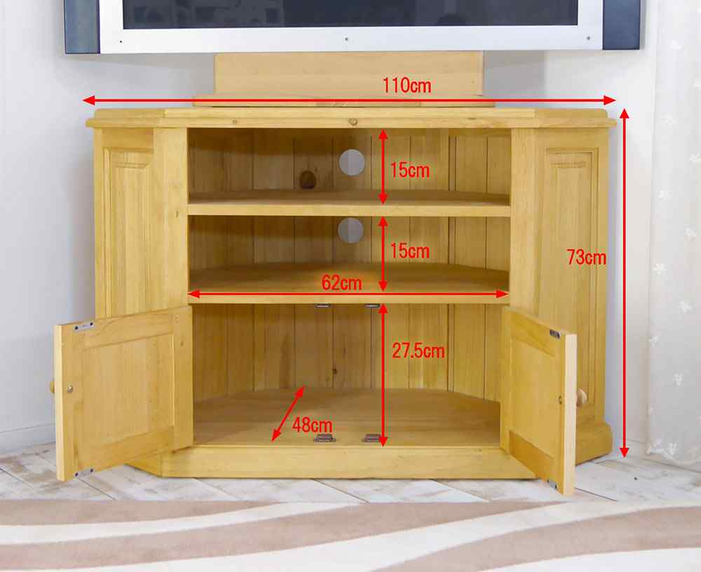 40インチTV台　カントリーコーナーテレビボード