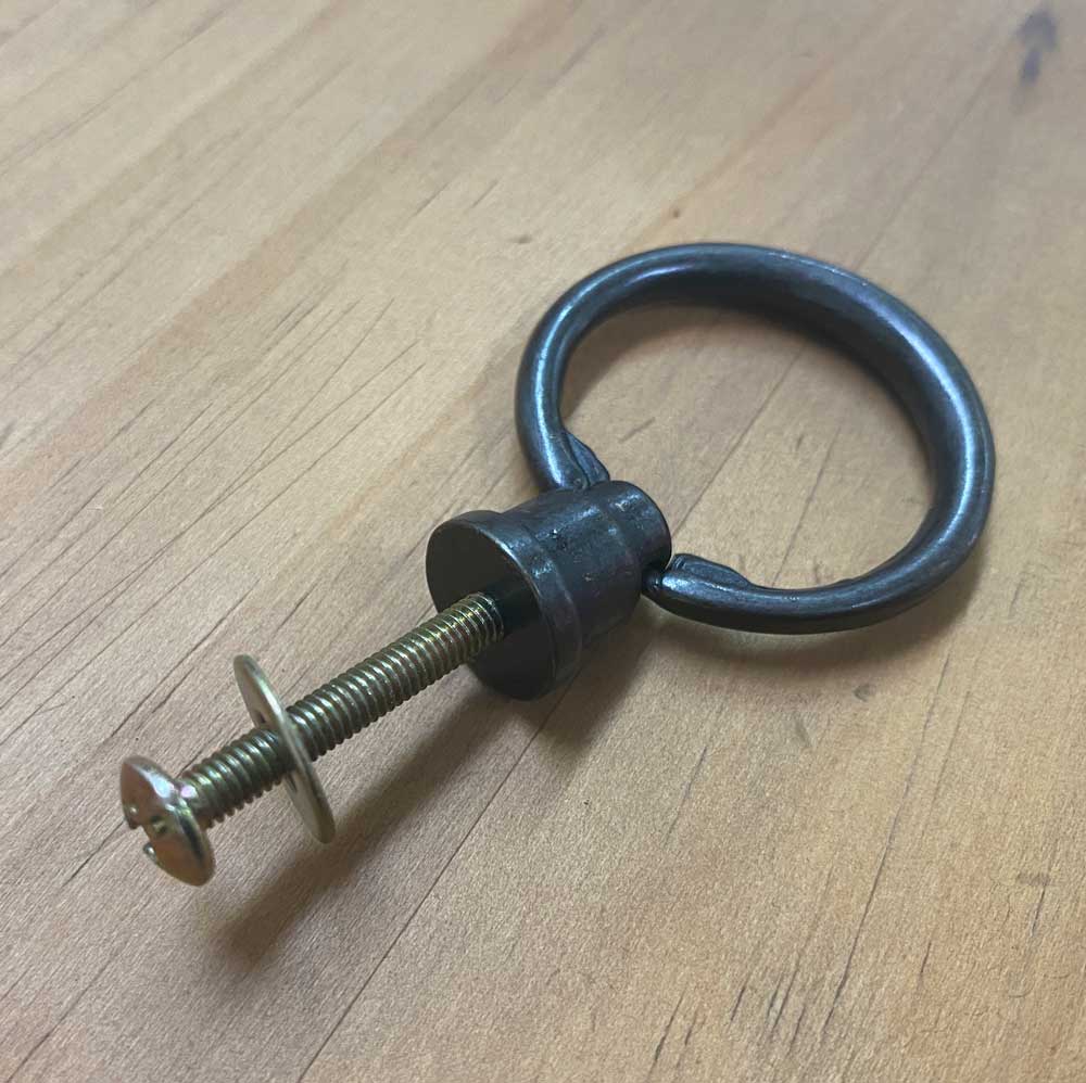 アンティーク調鋳物リング取手